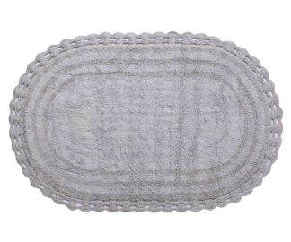 Πατάκι oval (60cm x 100cm) γκρί