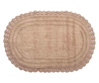 Πατάκι oval (70cm x 140cm) μπεζ