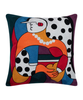 Μαξιλαροθήκη (45cm x 45cm) πολύγαζο 124 Μαξιλαροθήκη (45cm x 45cm) πολύγαζο 124
