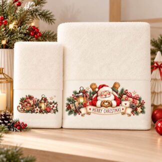 Χριστουγεννιάτικες Πετσέτες (Σετ 2 τεμ.) Teddy Christmas