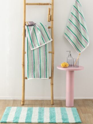 Πετσέτα Προσώπου Towels Collection 50×90 Strip Γαλάζιο Πετσέτα Προσώπου Towels Collection 50×90 Strip Γαλάζιο