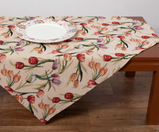 Τραπεζοκαρέ στόφα (140cm x 140cm) tulip Τραπεζοκαρέ στόφα (140cm x 140cm) tulip