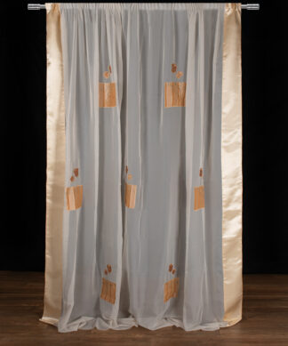 Κουρτίνα w52-5708 (300cm x 300cm) με τρέσα μπεζ Κουρτίνα w52-5708 (300cm x 300cm) με τρέσα μπεζ