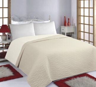 Κουβερλί σετ (240cm x 260cm) Waves beige/ivory Κουβερλί σετ (240cm x 260cm) Waves beige/ivory