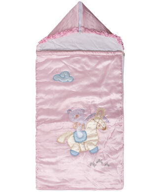Bebe υπνόσακος (90cm x 80cm) ροζ Bebe υπνόσακος (90cm x 80cm) ροζ