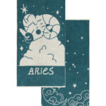 Zodiac-aries Σετ 2 Τεμ Πετσετες Προσωπου