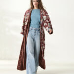 Cortney Kimono Βελουτε