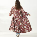 Cortney Kimono Βελουτε