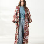Cortney Kimono Βελουτε