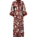 Cortney Kimono Βελουτε